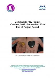 Community Play report cover