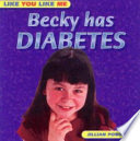 Becky has Diabetes cover