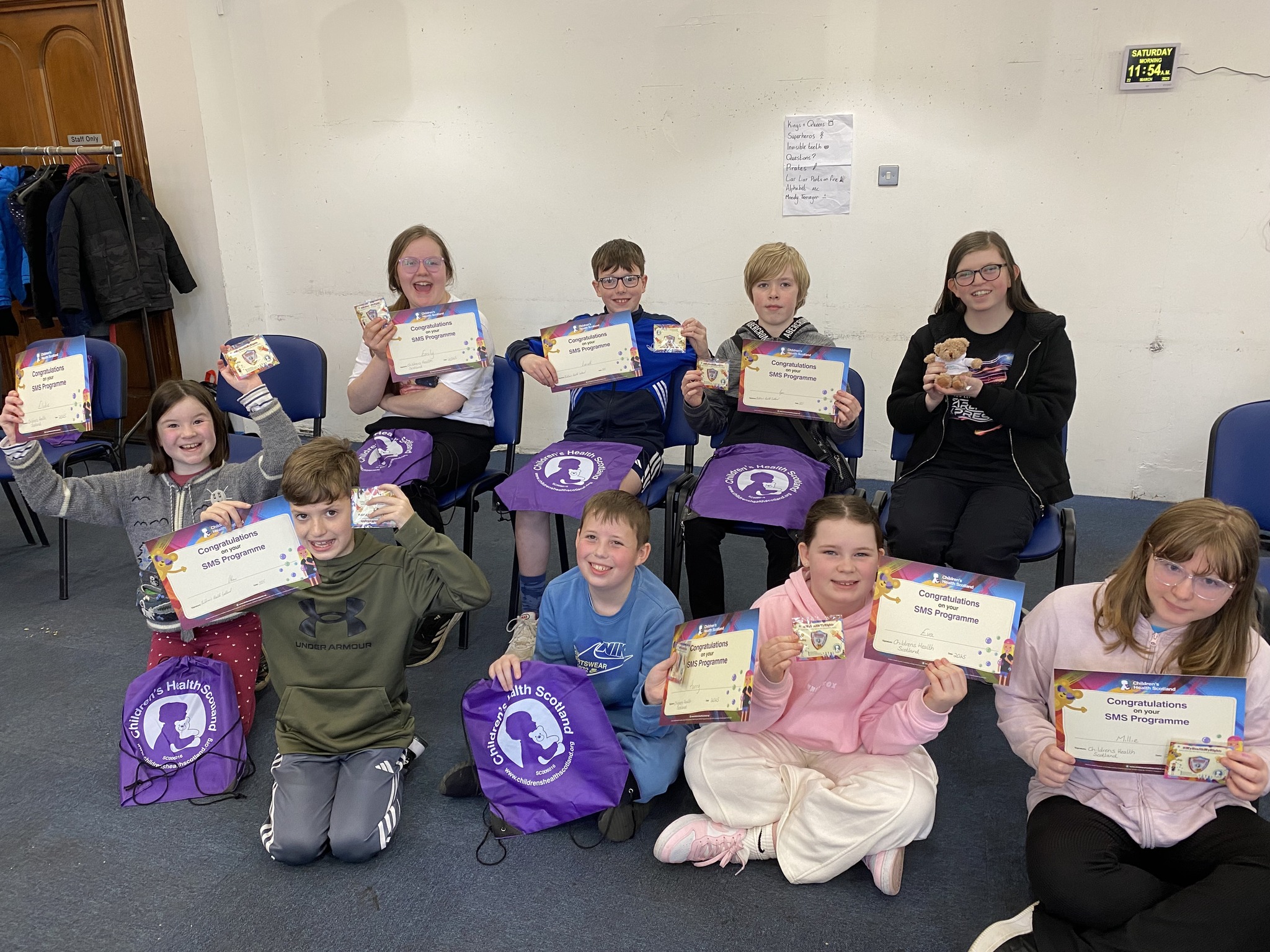 Smhss Celebrating the Success of SMS Programmes - Children's Health Scotland